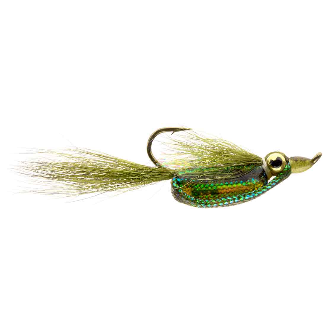 Catchy Flies Streamer - CF103 UH Rattler Olive