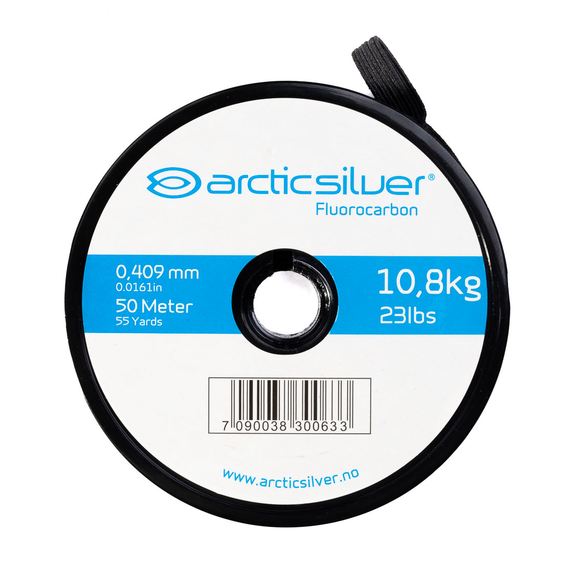 16093_Artic-Silver-Fluorcarbon-Tippet-auf-Spule