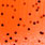fluo hot orange in flames