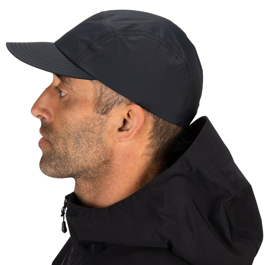 Simms_Flyweight_Gore-Tex_Paclite_Cap_Schirmmutze_black_3