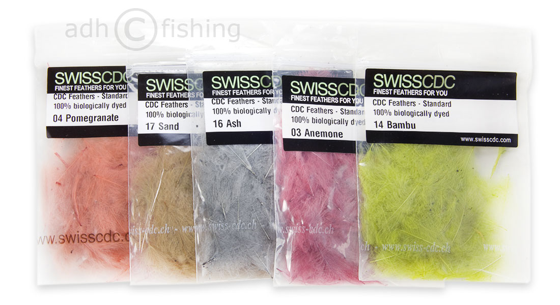 SwissCDC CDC Feathers Standard Federn 100% biologisch gefärbt