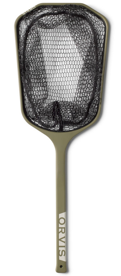 P-25154_Orvis_Wide_Mouth_Guide_Net_Dusty_olive_ Orvis Wide Mouth Guide Net Kescher dusty olive