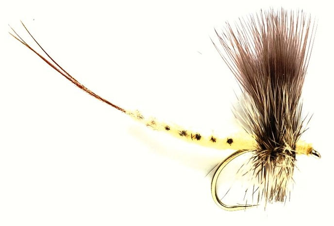 Fulling Mill Trockenfliege - Mayfly Silhouette