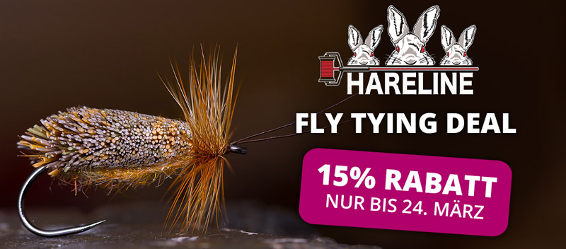 Fly Tying Deal: 15% auf Hareline bis 24.3.