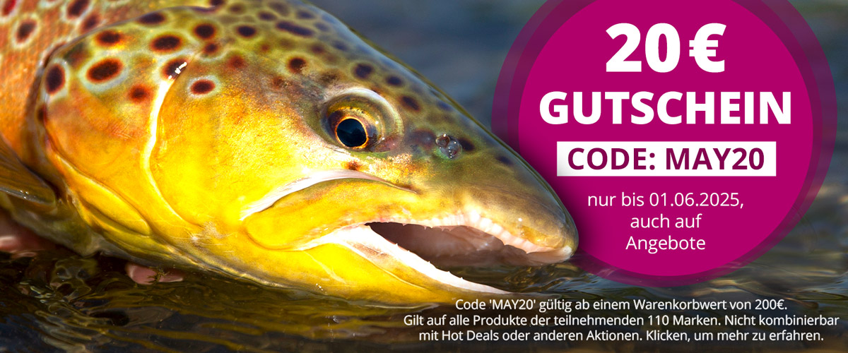 20€ Gutschein mit Code MAY20