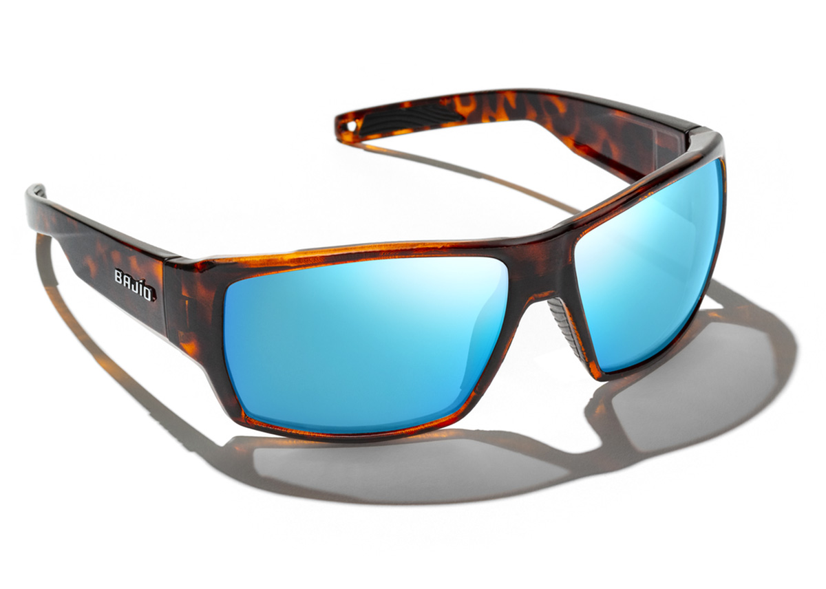 Bajio-Polarisationsbrille-Vega-Bifocal-Dark-Tort-Blue-Mirror-1 Bajio Bifocal Polarisations- und Vergrößerungsbrille Vega - Dark Tort Matte (Blue Mirror Glass)
