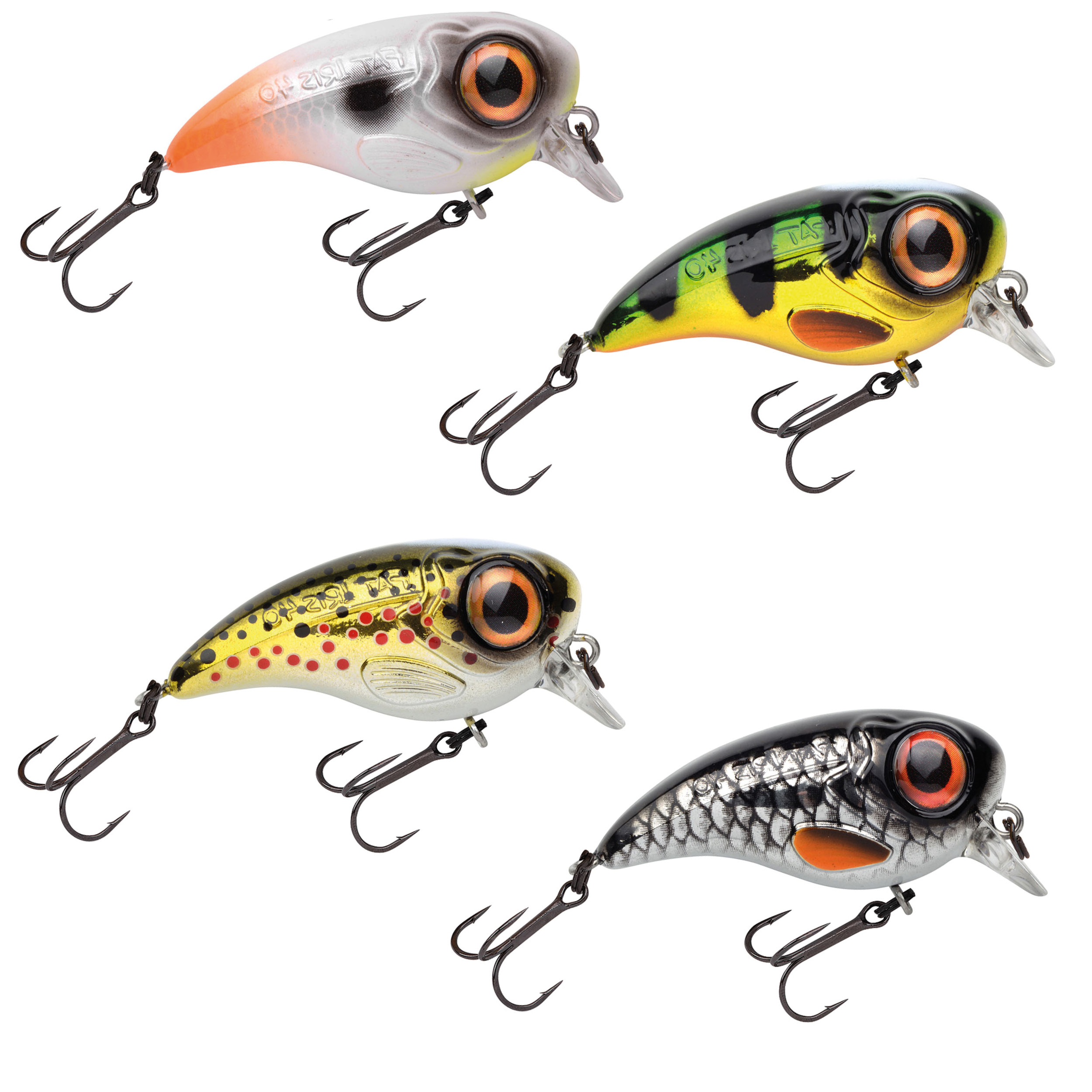 Gamakatsu Spro Crankbait Wobbler Fat Iris Hardlure 4 cm 5,4 g Slow Floating