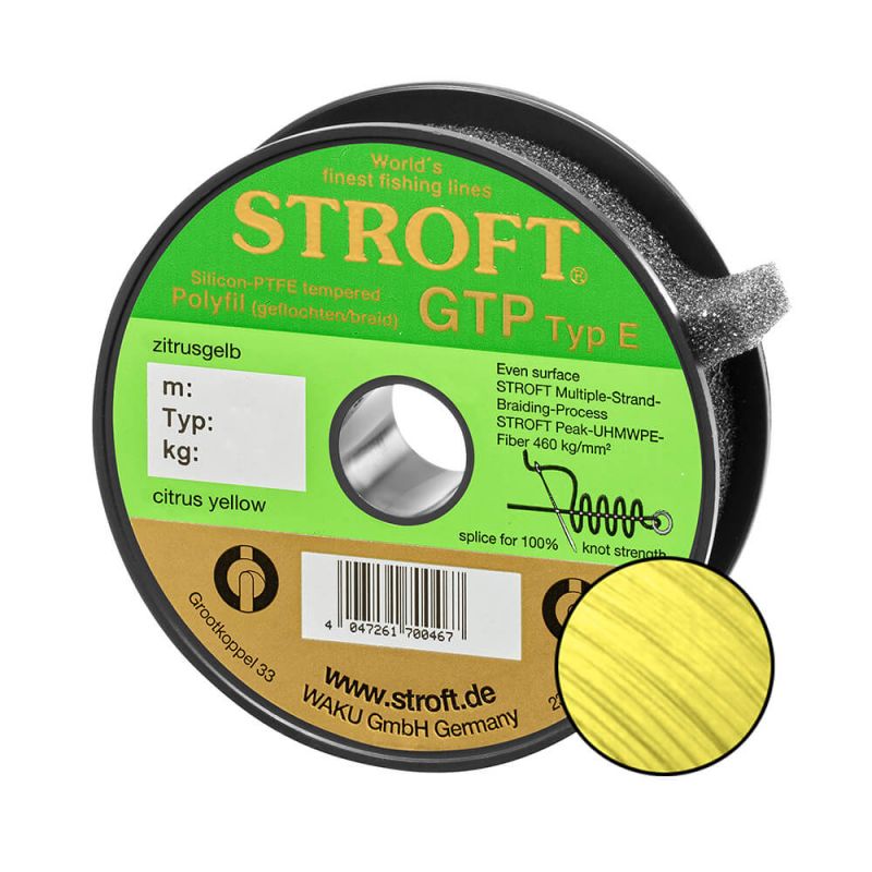Stroft GTP Typ E zitrusgelb 150 m