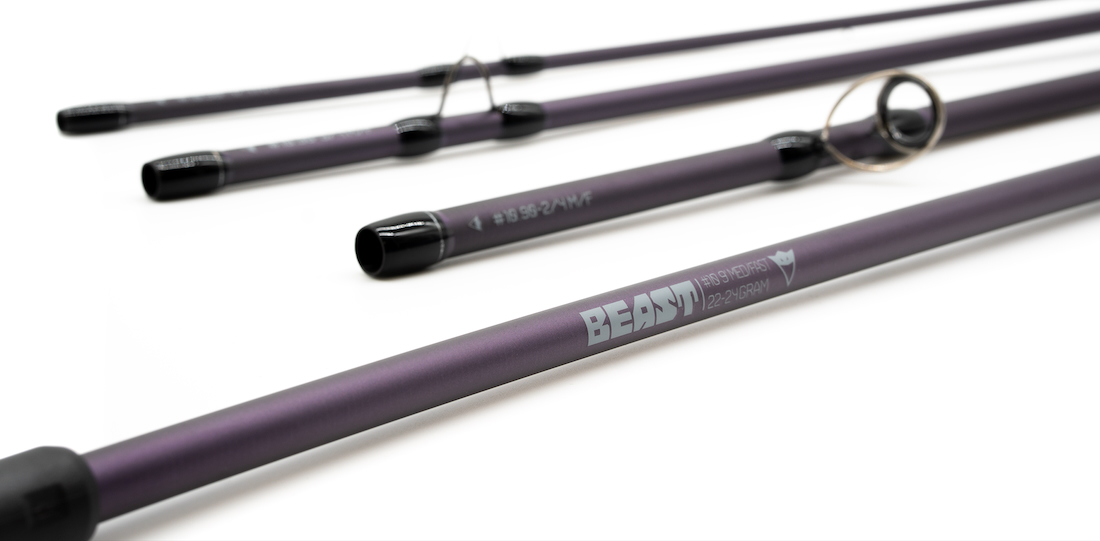 P-27392_Arctic_Silver_Beast_Blank_Medium_Fast_ ArcticSilver BEAST Einhand Fliegenruten Blank Medium-Fast-Action 4pc