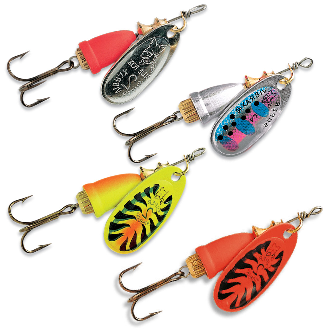 Blue Fox Vibrax Fluorescent Spinner 6 g