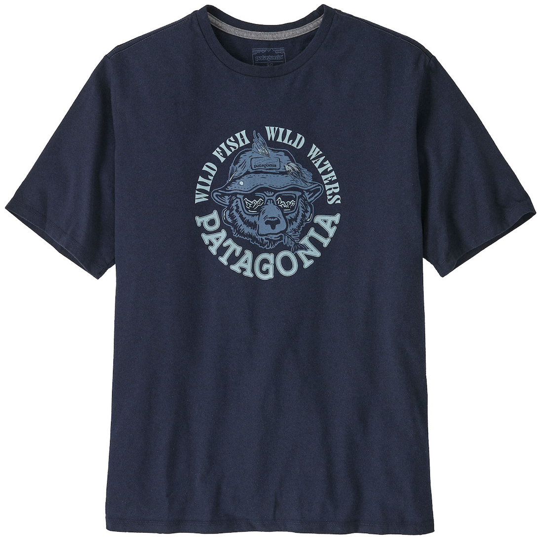 Patagonia M's Take a Stand Responsibili-Tee T-Shirt WGNA - Wild Grizz: New Navy