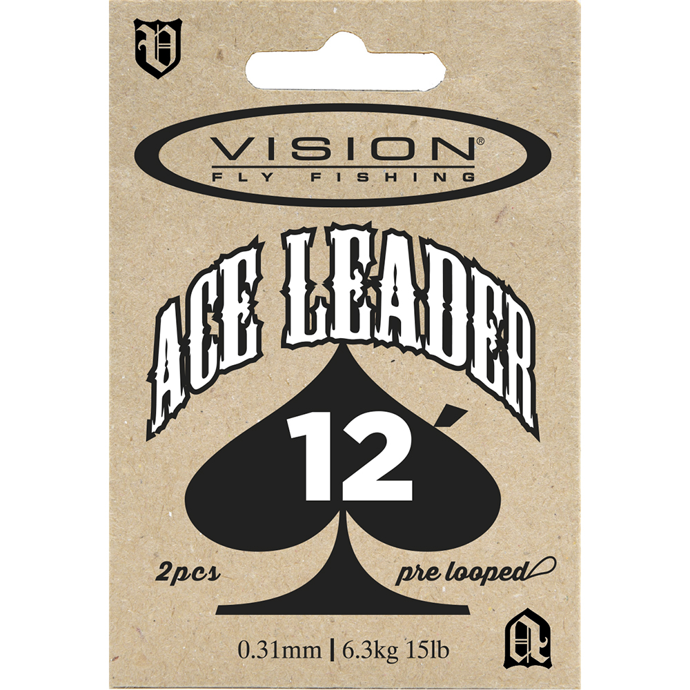 P-20062_Vision_ACE_Leader_Vorfach_6121t_Set Vision ACE Leader Vorfach 12 ft 2er Set