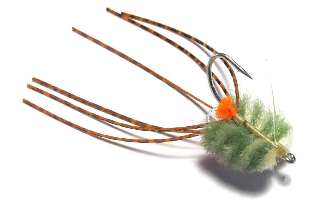 h2o_rolling_bead_box_crab_olive_shrimp Bindebeispiel