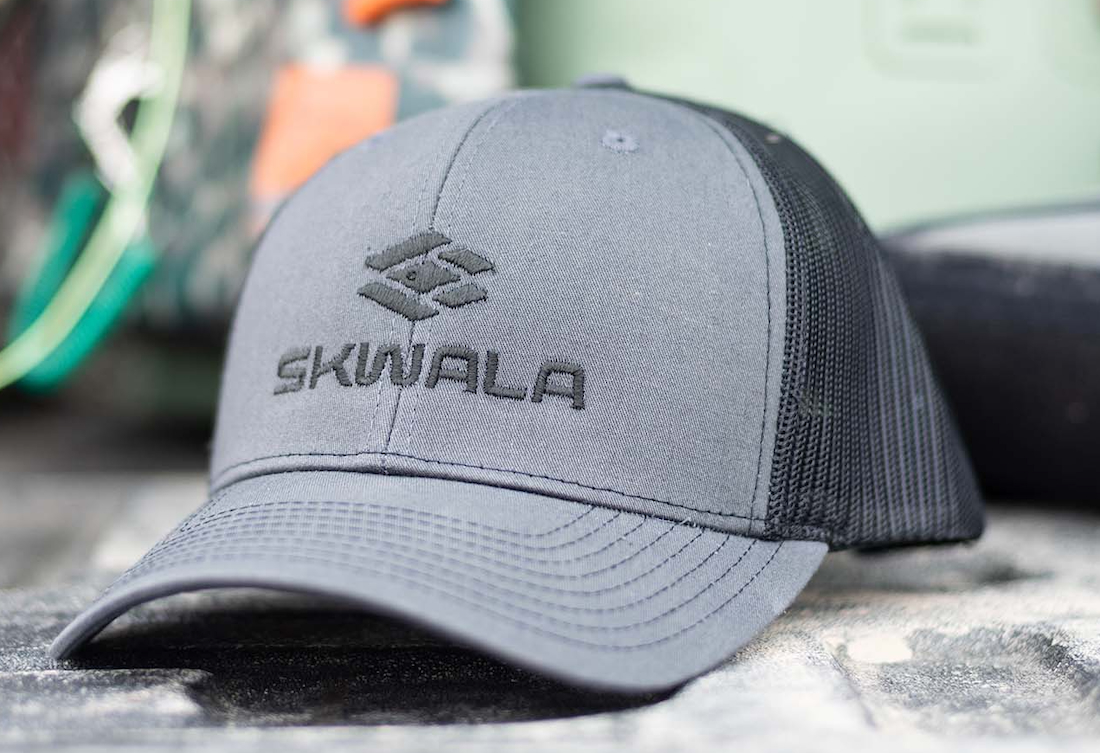 SKWALA Icon Mid Trucker Cap Charcoal Black