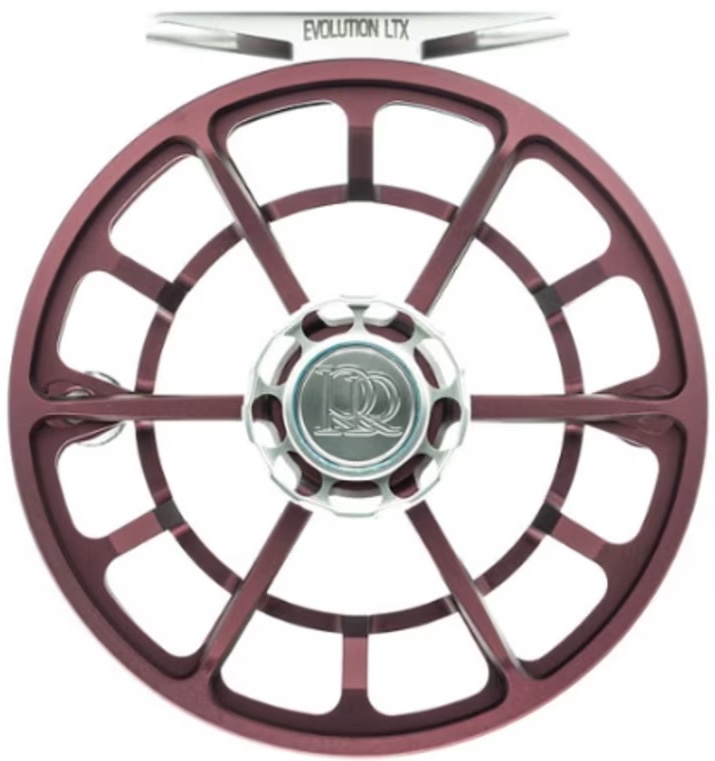 Ross Reels Evolution LTX Fliegenrolle matte merlot Ross Reels Evolution LTX Fliegenrolle matte merlot
