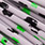 white / chartreuse-black