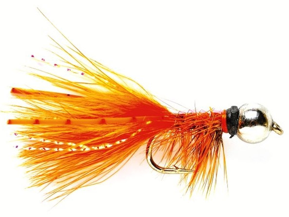 Fulling Mill JW Nymph #6 Deep Down orange