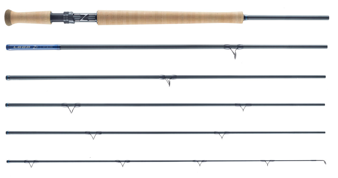 Loop ZT-Series 6pc Travel Zweihand Fliegenrute