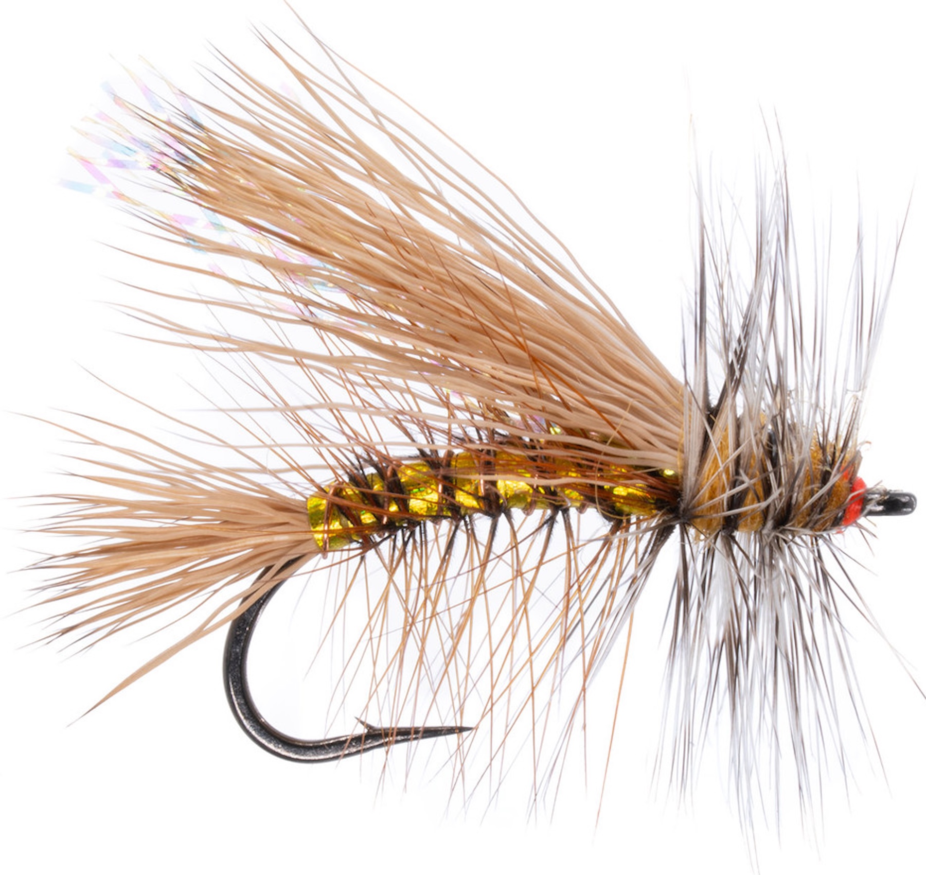 Umpqua Fly Naked Stimulator Kaufmann Yellow #10 Trockenfliege