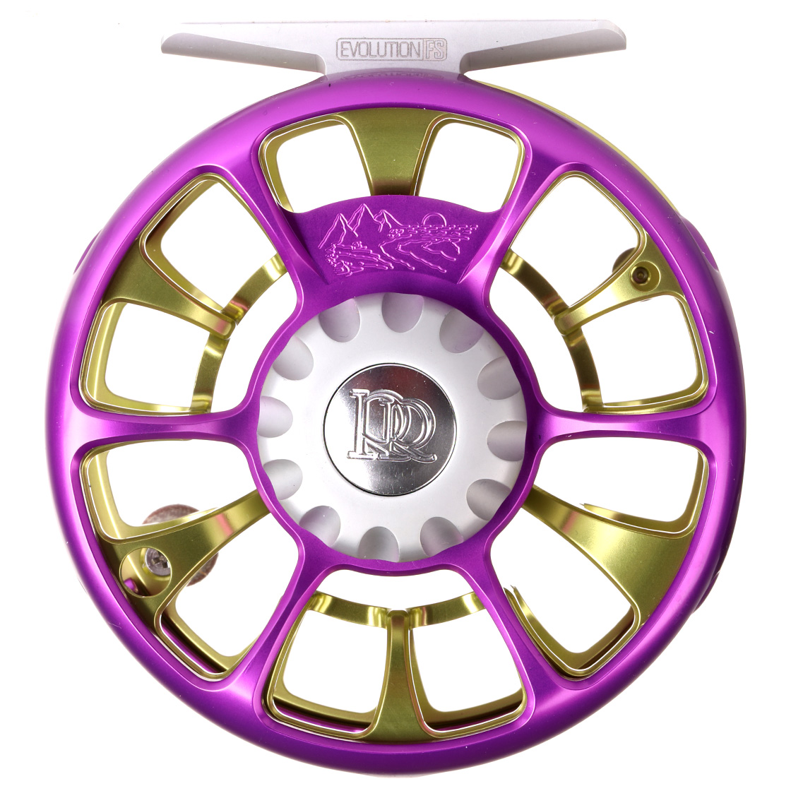 Ross Reels Evolution FS Fliegenrolle mardi gras