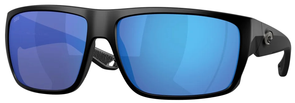 Costa Polarisationsbrille Fly Line Matte Black (Blue Mirror 580G)
