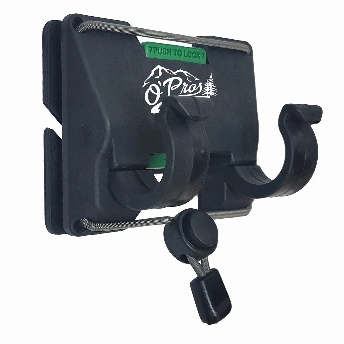 O'Pros 3rd Hand Rod Holder Rutenhalter Slide Lock black