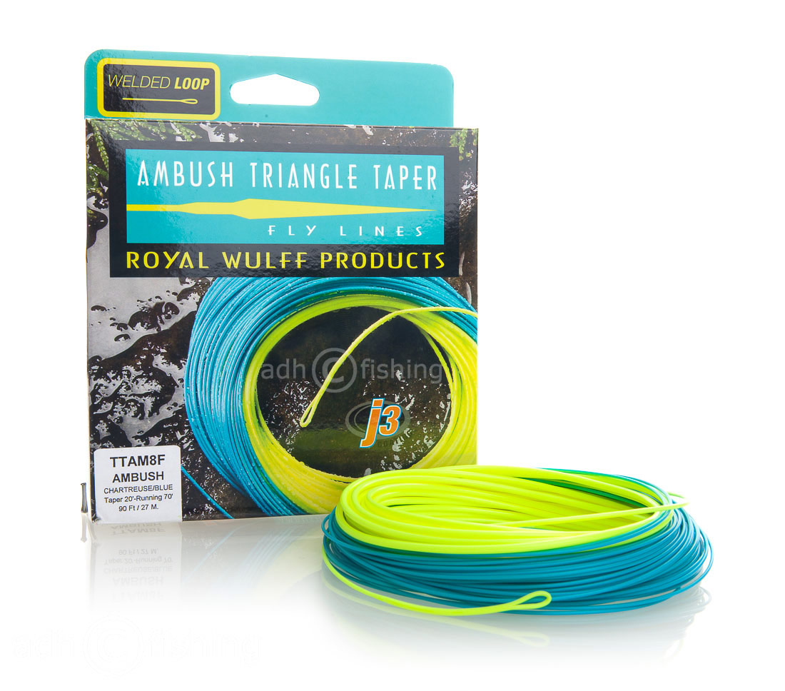 Lee Wulff Ambush Triangle Taper J3 Fliegenschnur Float / Intermediate, Clear Head