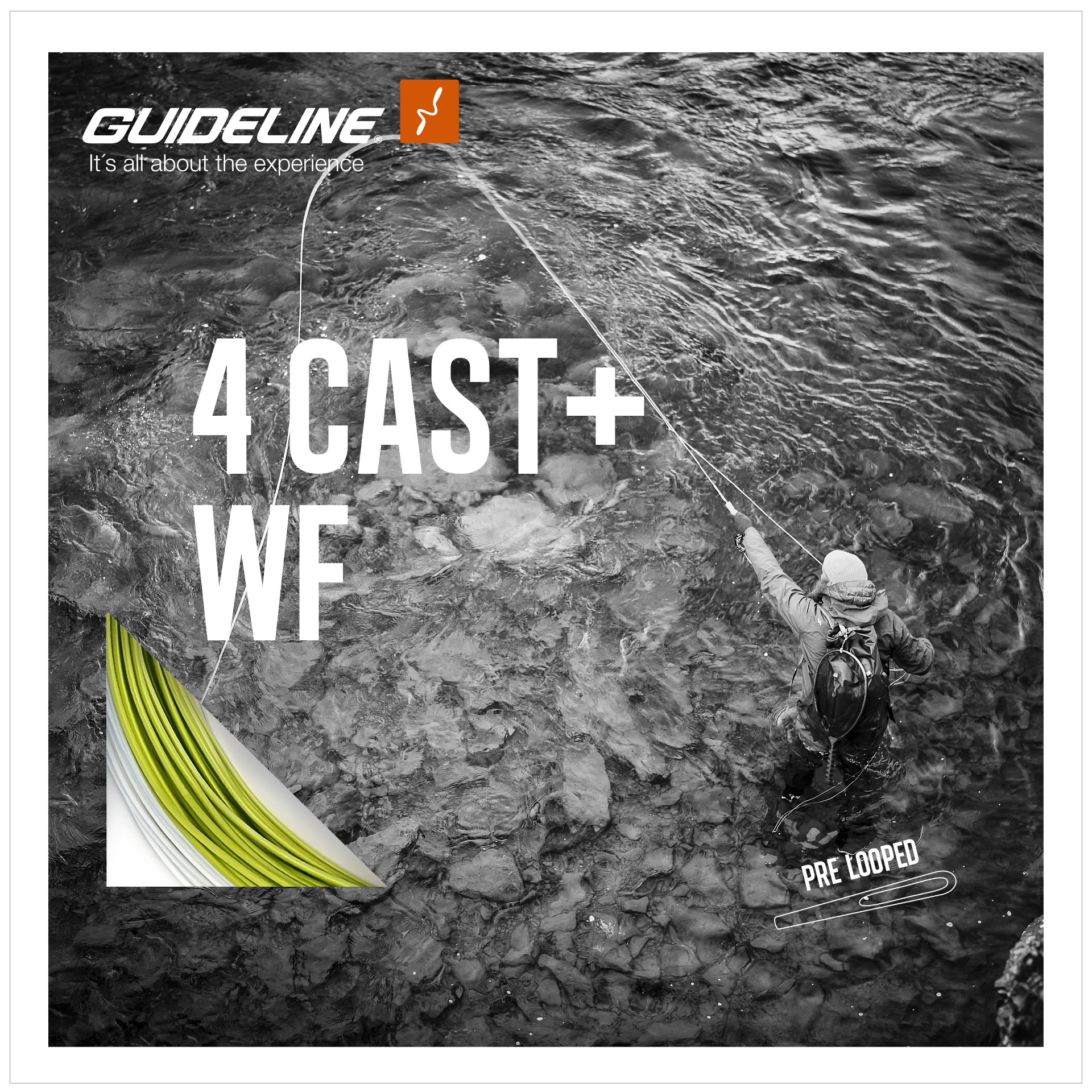 Guideline 4Cast+ Fliegenschnur Floating