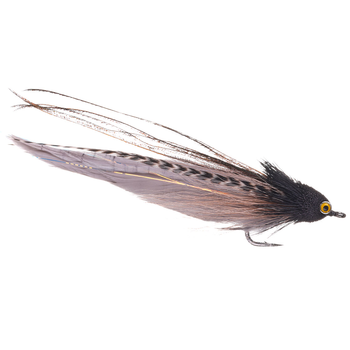 P-26812_Superflies-Streamer-Andino-Deceiver-Black-Grey Superflies Streamer Andino Deceiver Black & Grey