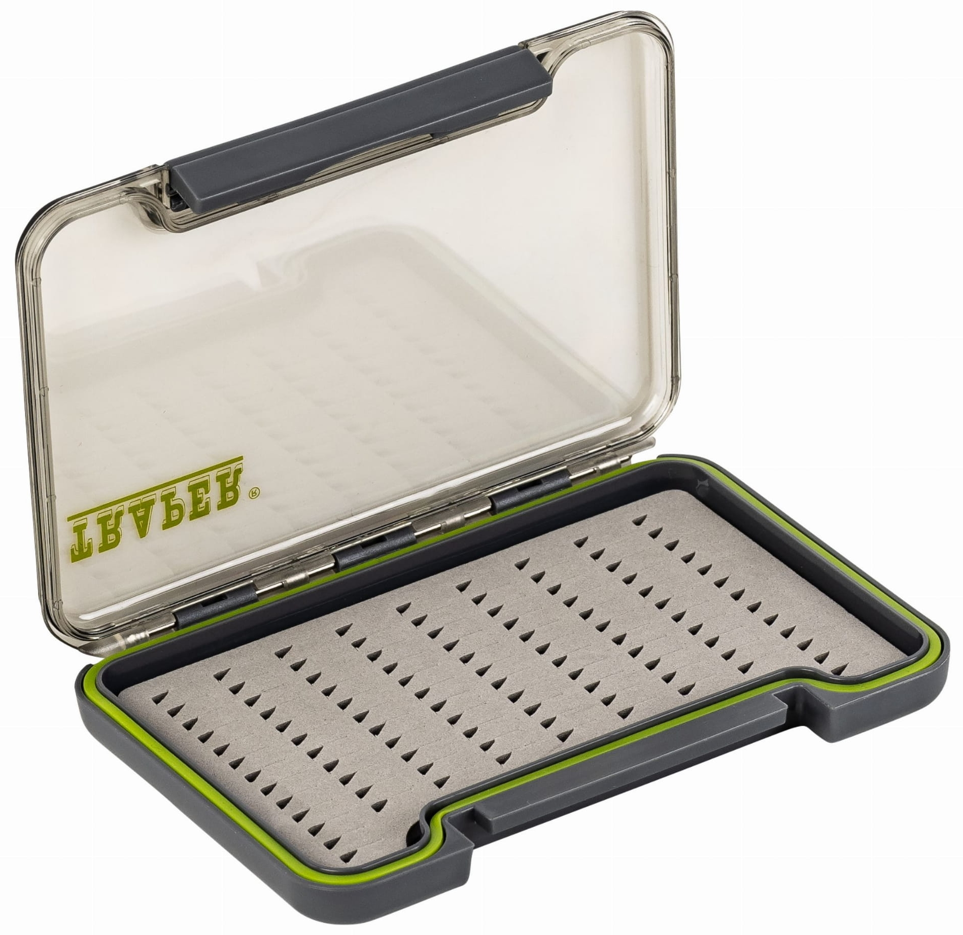 Traper Nymph Box Waterproof Slim 138 x 96 x 15mm Fliegendose für Nymphen Traper Nymph Box Waterproof Slim 138 x 96 x 15mm Fliegendose für Nymphen