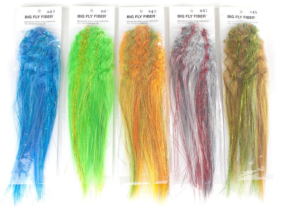 Hedron Curled Big Fly Fiber Flash