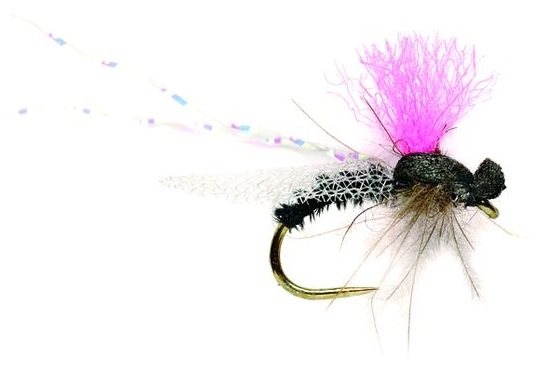 Fulling Mill Trockenfliege - Drop Arse Gnat Barbless
