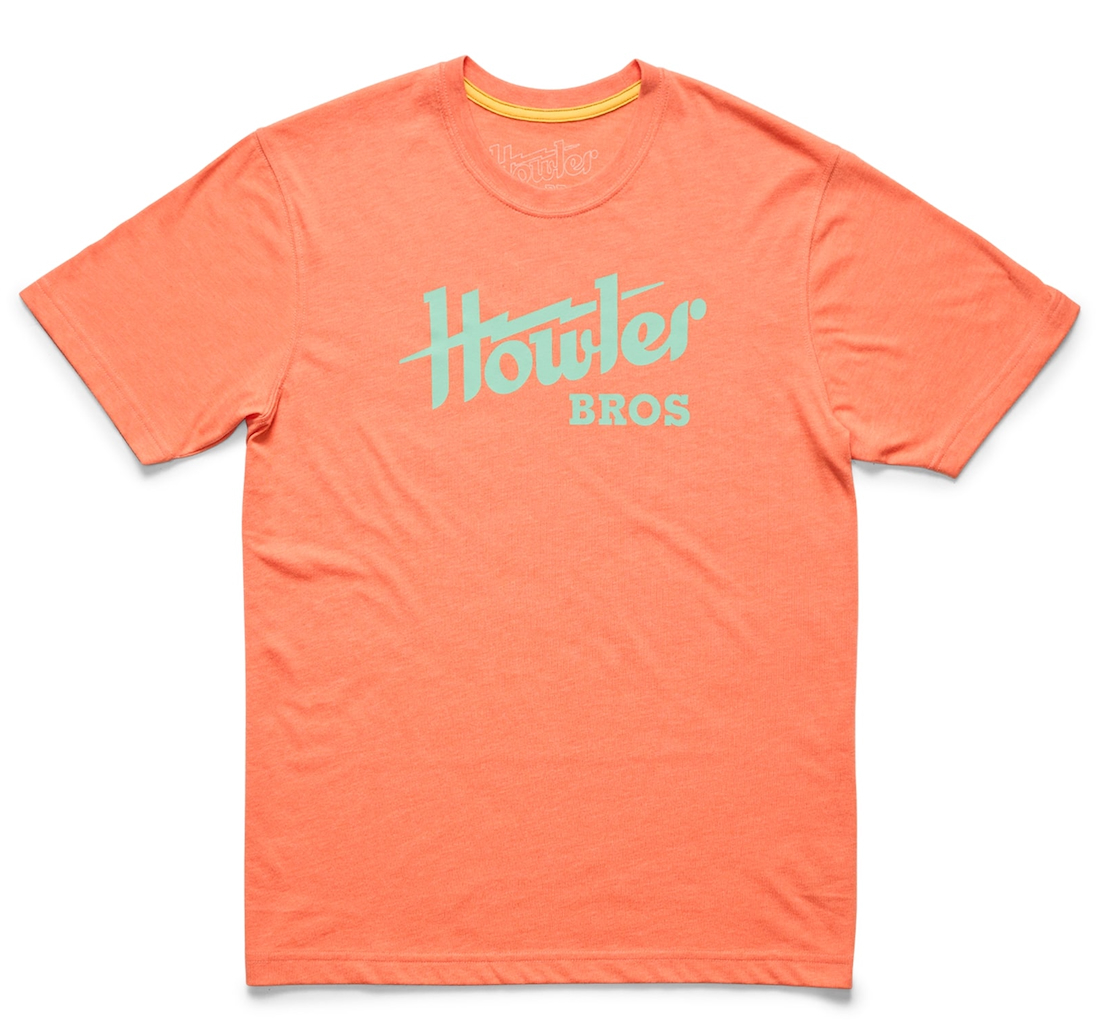 Howler Brothers T-Shirt Coral Heather Howler Brothers T-Shirt Coral Heather