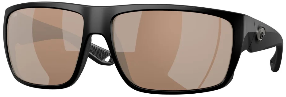 Costa Polarisationsbrille Fly Line Matte Black (Copper Silver Mirror 580G)
