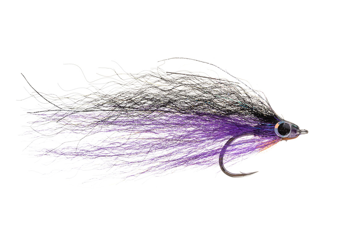 Fishient H2O Streamer - Tiger Deceiver black & purple
