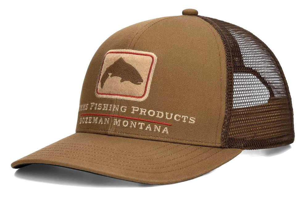Simms Hat Double Haul Icon Trucker Cap Jasper