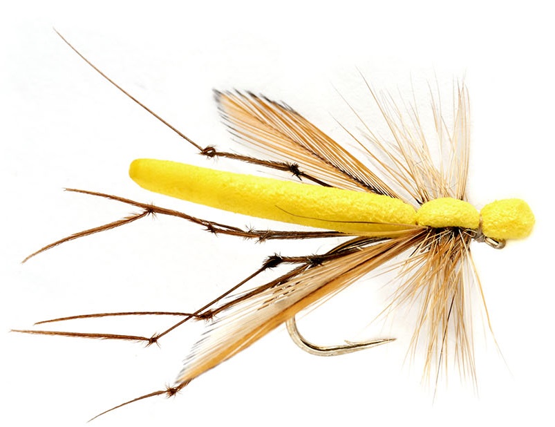 Fulling Mill Trockenfliege - Yellow Foam Daddy