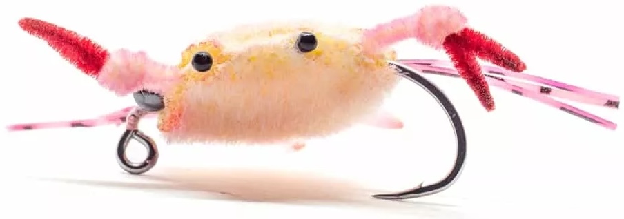 Superflies Fleeing Crab Tan / Barred Pink Legs