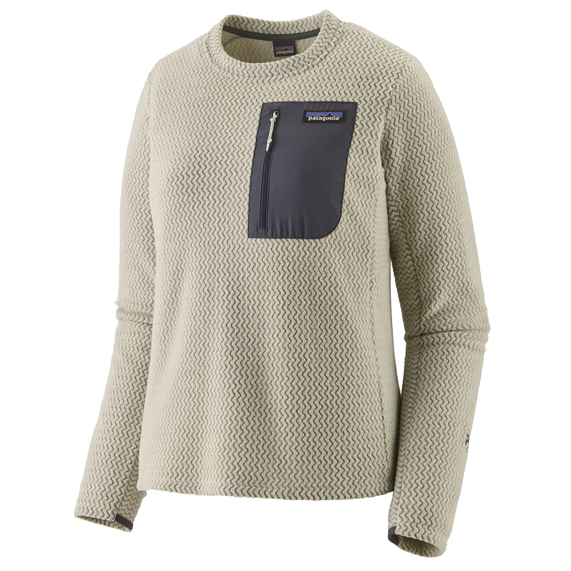 Patagonia W's R1 Air Crew WLWT - Wool White