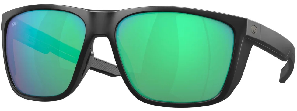 P-28644_Costa_polarisationsbrille_Ferg_XL_Matte_Black_Green_Miror_ Costa Polarisationsbrille Ferg XL Matte Black (Green Mirror 580G)