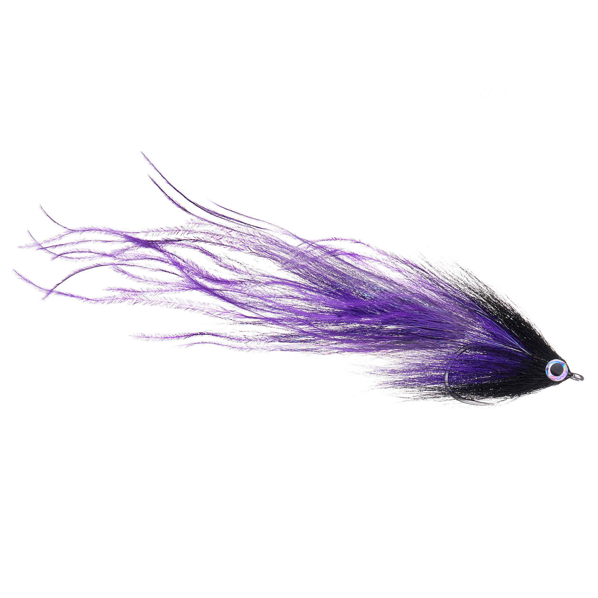 Superflies Beast Fly GT Black/Purple AHREX SA290 #8/0 Salzwasserfliege