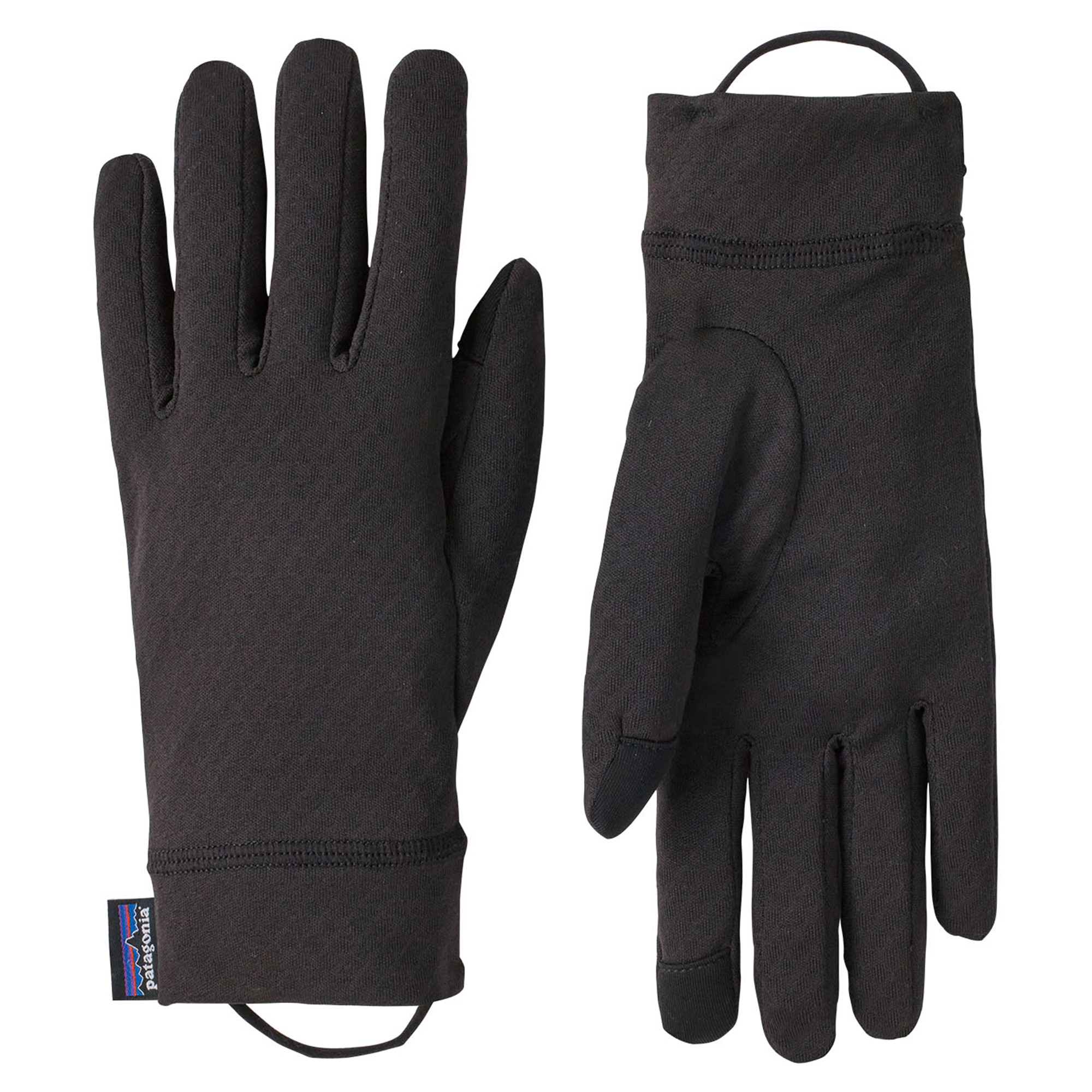 Patagonia Capilene Midweight Liner Gloves Handschuhe BLK