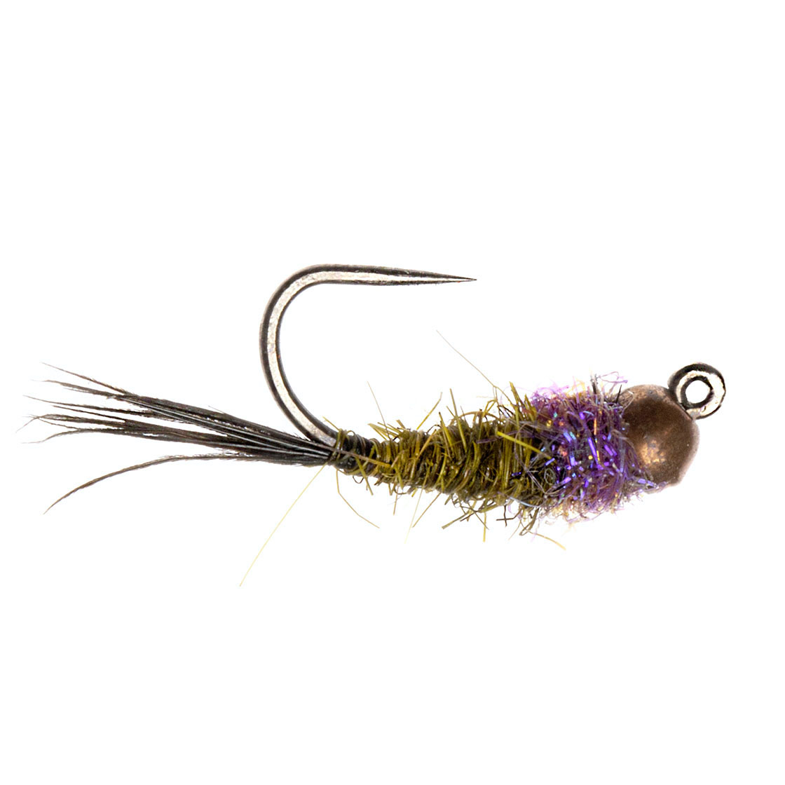 Catchy Flies Nymphe - CF65 CZ Czech Nymph olive