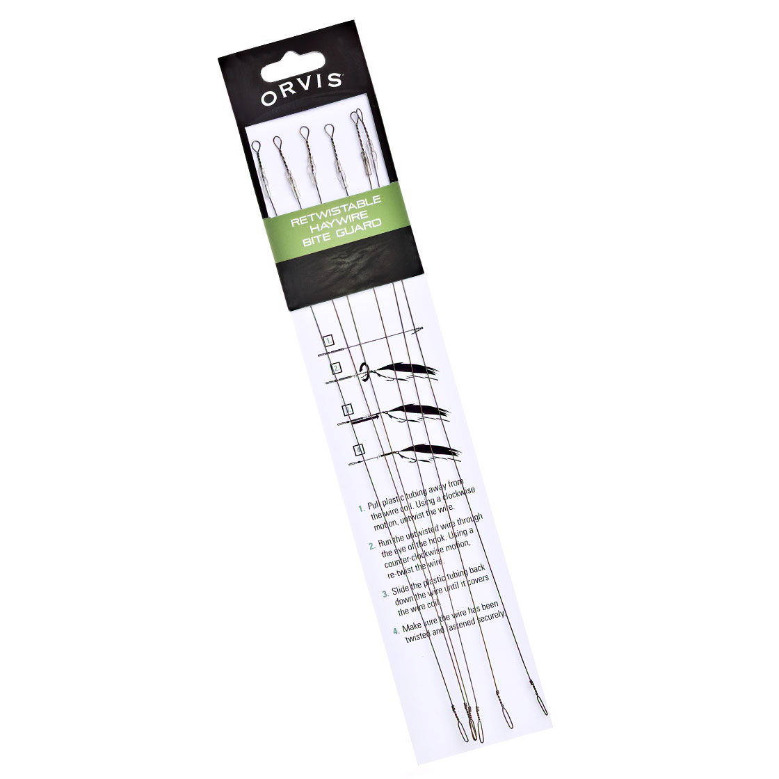 Orvis Retwistable Haywire Bite Guard Titan Predator Vorfach 8"