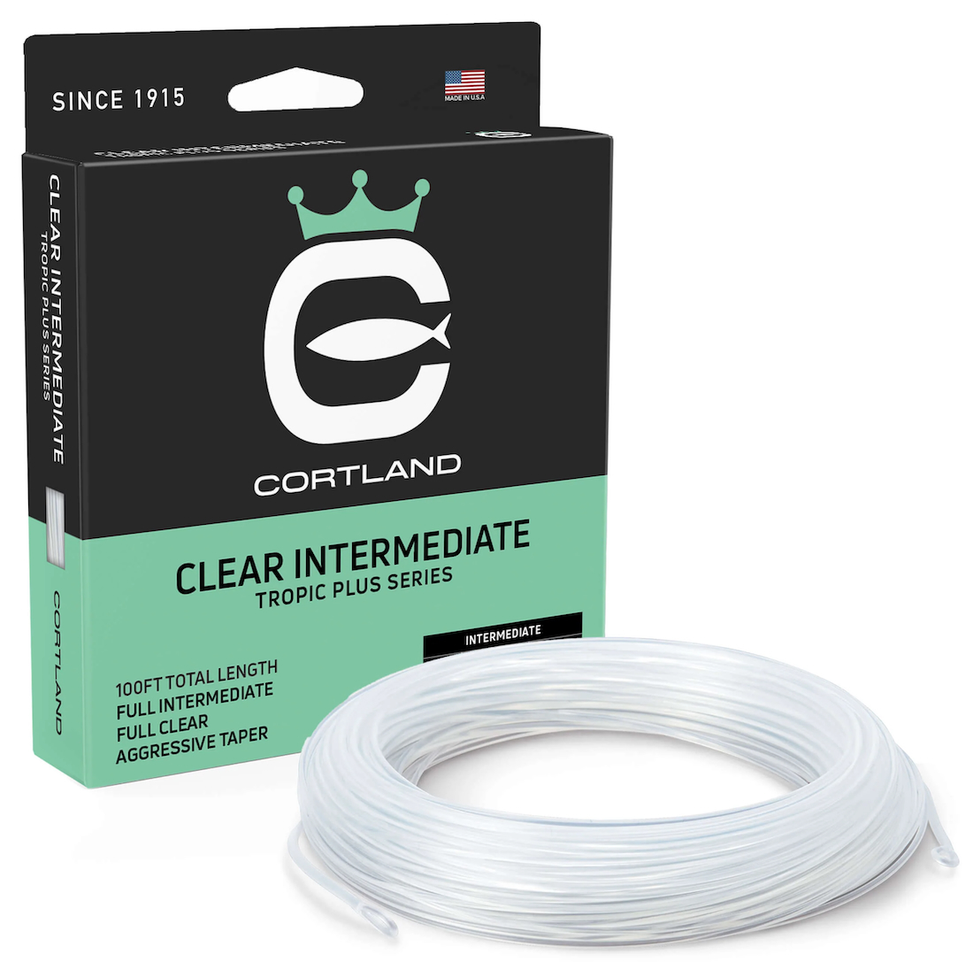 Cortland Clear Intermediate Tropical Saltwater Flyline Clear Fliegenschnur