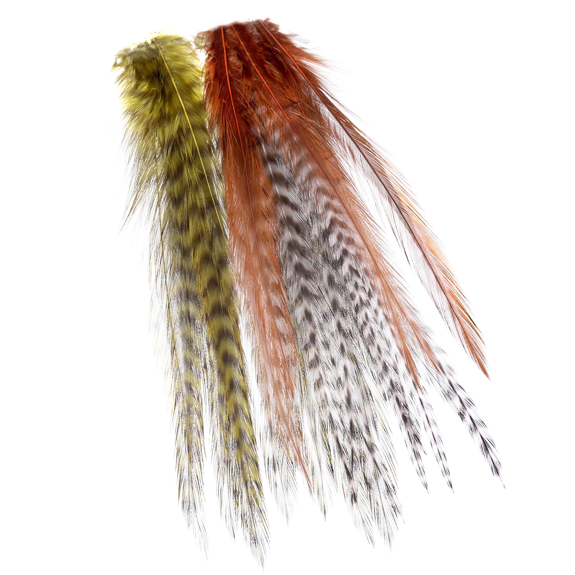 Wapsi Dry Fly Neck Hackle Mini Pack large #8 - #10