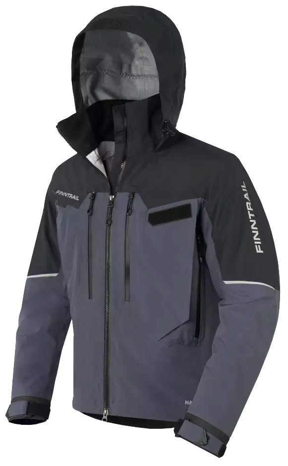 Finntrail Wading Jacket Proguide dark grey Watjacke