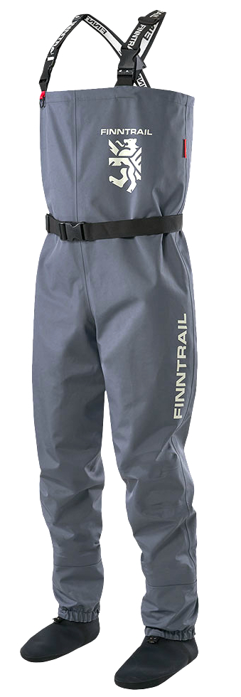 Finntrail Waders Timber dark grey Wathose