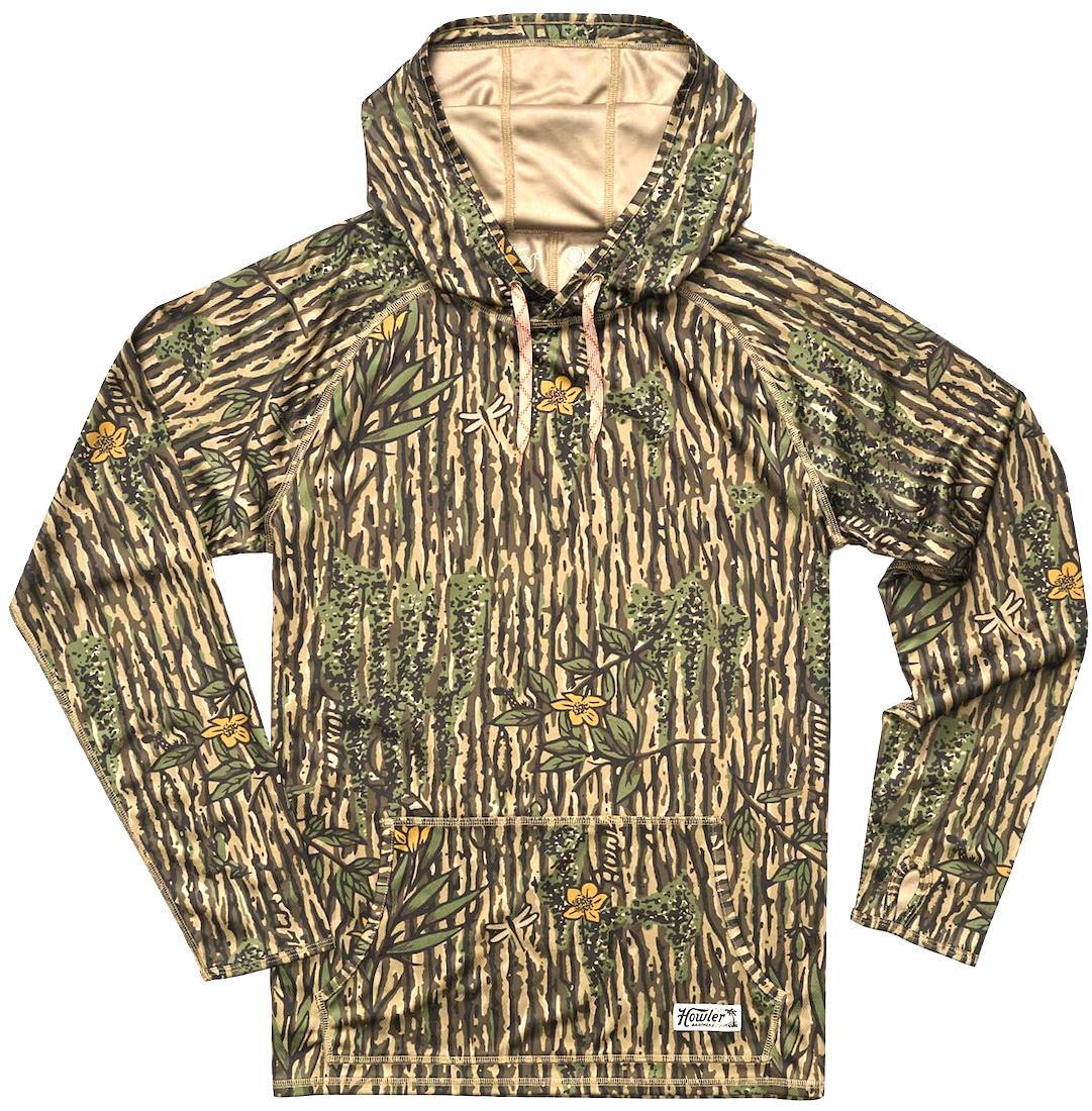 Howler Brothers Loggerhead Sunshade Hoodie - Swamp Country Camo