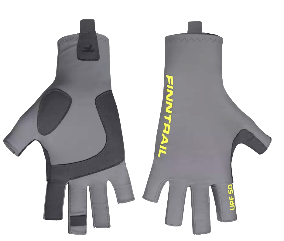 Finntrail Sun Fishing Gloves Wave middle grey Handschuhe Sonnenschutz UPF 50+ Finntrail Sun Fishing Gloves Wave middle grey Handschuhe Sonnenschutz UPF 50+